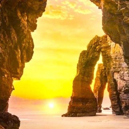 Apartamento Playa Foz Daire Dış mekan fotoğraf